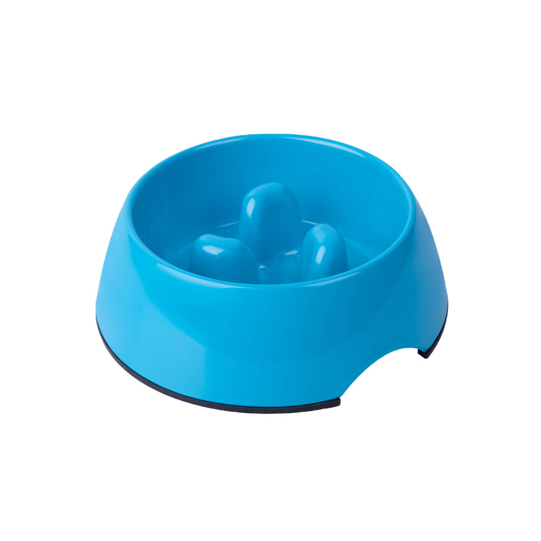 DPOEGTS Slow Feeder Dog Bowl, Puzzle Dog Food Bowl Anti-Gulping Interactive Dog  Bowl and Water Dog Bowl for Small/Medium Sized Dogs Bone-Blue
