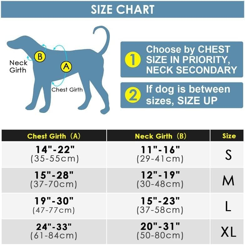 ThinkPet No Pull Harness Breathable Sport Harness with QR Code Dog Tag Reflective Dog Harnesses Smart ID Tagwith Handle Adjustable for Medium Large Dogs Back/Front Clip for Easy Control