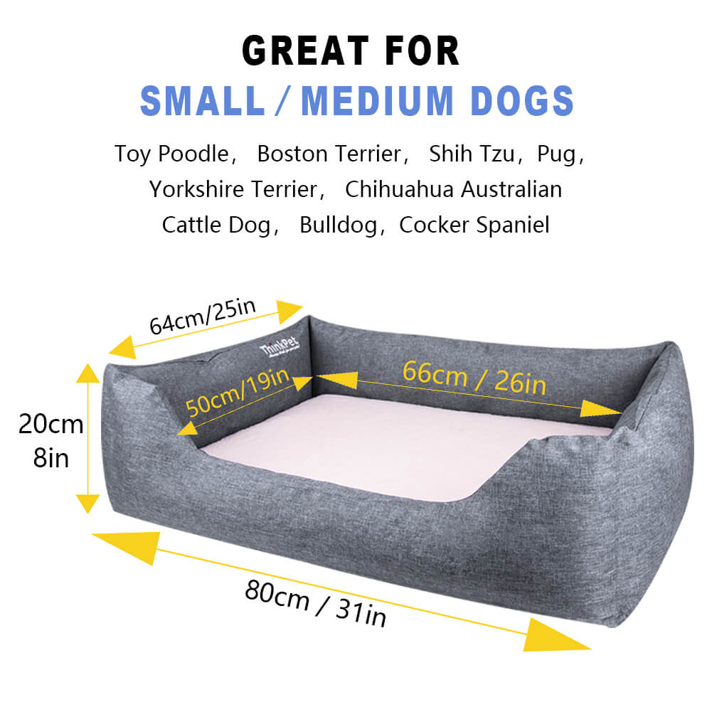 Orthopaedic Dog Bed - for Large Medium Small Dogs - ThinkPet