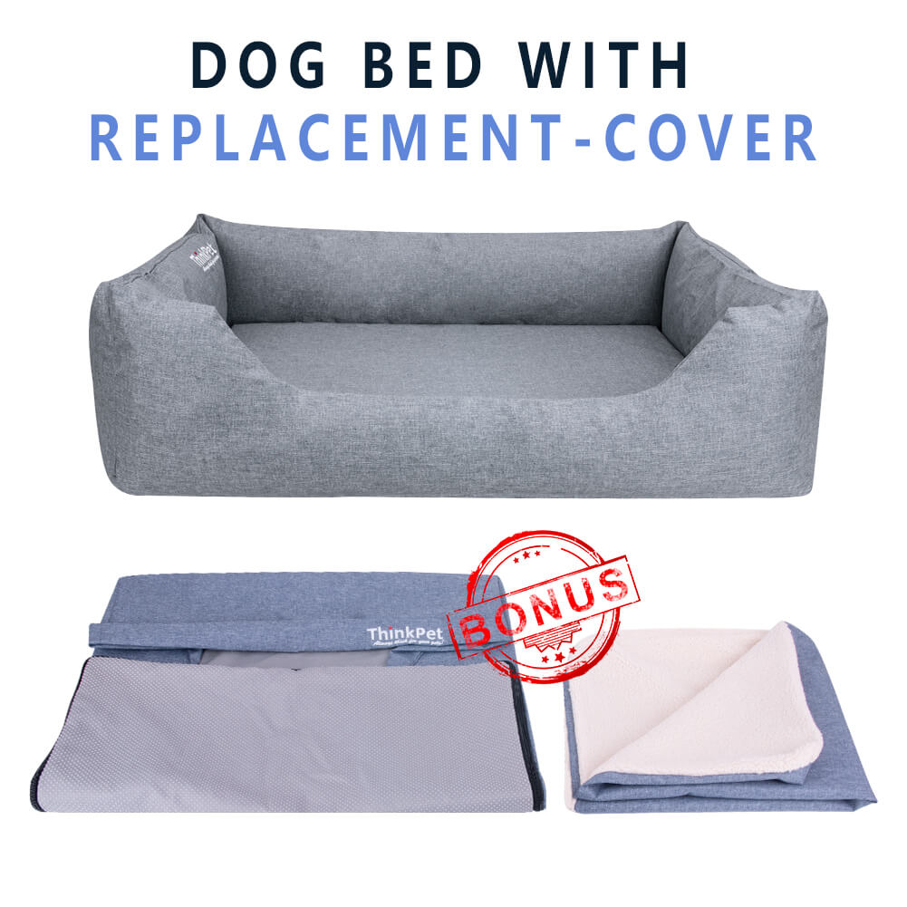 Orthopaedic Dog Bed - for Large Medium Small Dogs - ThinkPet