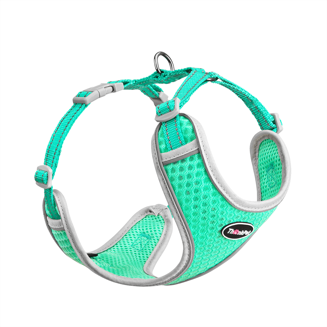 Small-Dog-Harness-Air-Mesh-Neon-Green-2022