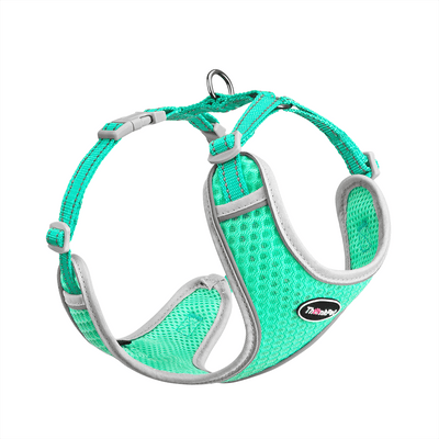 Small-Dog-Harness-Air-Mesh-Neon-Green-2022