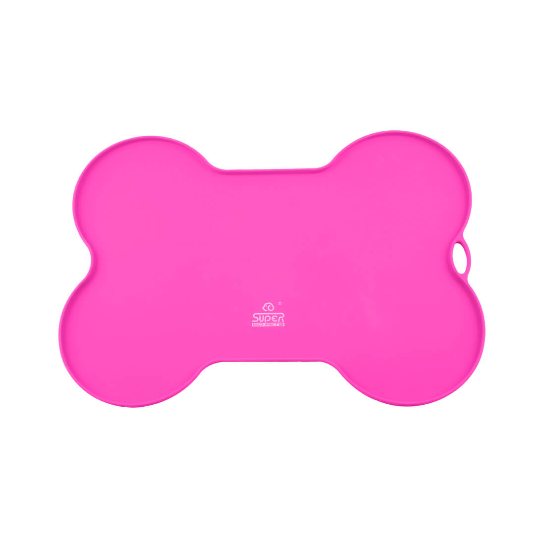 Silicone Dog Food Mat, Pet Bowl Mats with Raised Edges, Puppy Feeding Mat  for Floor, Non