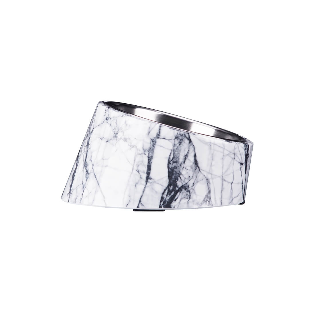 SuperDesign-Slanted-Dog-Bowl-Marble-White-2022