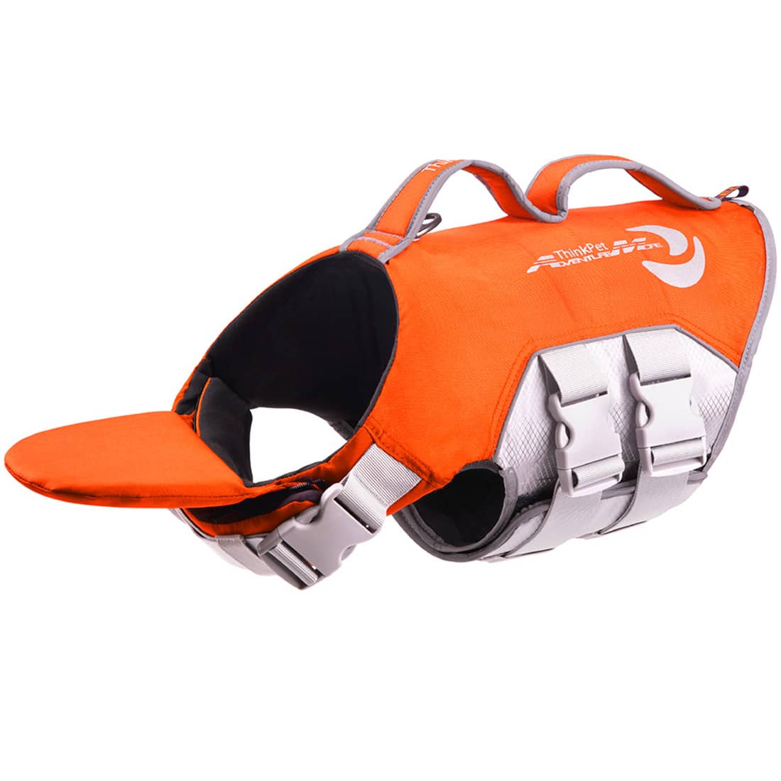Dog Life Jacket & Vest for Swimming With Chin Float ThinkPet